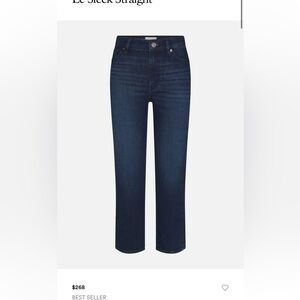 FRAME barely worn size 27 le sleek straight jean